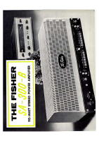 Fisher SA-300 - Owners Manual 